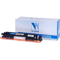 Картридж HP CLJ CF352A Yellow NV Print 1000стр. (MFP M176/ CP1025)