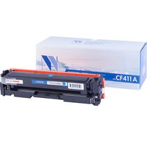 Картридж HP CLJ CF411A Cyan NV Print 2300cтр. (M377dw/ M452nw/ M452dn/ M477fdn/ M477fdw/ M477fnw)