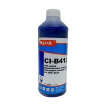 Чернила Canon PFI-102B/ 104B/ 303B, 1л, Blue, Dye, CI-B412 MyInk ( iPF8400D/ iPF605/ iPF710/ iPF750/ iPF760/ iPF765/ iPF510/ iPF500)