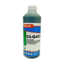 Чернила Canon PFI-102G/ 104G/ 303G, 1л, Green, Dye, CI-G412 MyInk ( iPF8400D/ iPF605/ iPF710/ iPF750/ iPF760/ iPF765/ iPF510/ iPF500)