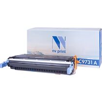 Картридж HP CLJ C9731A Cyan NV Print 12000стр. (5500/ 5550)
