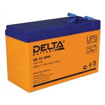 АКБ 12 V 7,0 Ah Delta (HR 12-28 W) для использования в ИБП, срок службы до 8 лет.
