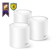 Wi-Fi Mesh система TP-Link Deco X50(3-pack) ( 2.4 ГГц 574 Мбит/ с, 5 ГГц 2402 Мбит/ с, 3х1Гбит/ с) Deco X50(3-pack)