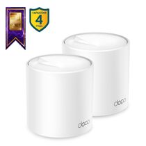 Wi-Fi Mesh система TP-Link Deco X50(2-pack) ( 2.4 ГГц 574 Мбит/ с, 5 ГГц 2402 Мбит/ с, 3х1Гбит/ с) Deco X50(2-pack)