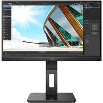 Монитор AOC 24" 24P2Q черный (IPS, 1920х1080, 75 Гц, 4 ms, 250 cd/ m2, 1000:1, audio: 2х2 Вт, DPх1, HDMIх1, DVIх1, VGAх1, )