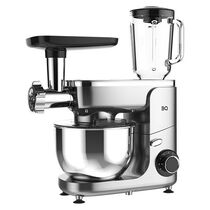 Миксер планетарный BQ MX341 серебристый (1800 Вт; скоростей - 6; обьем - 5 л)