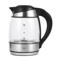 Чайник электрический BQ KT1735G черный (2200 Вт, объем - 1.8 л, корпус: стеклянный)