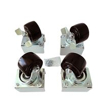 Комплект грузоподъемных роликов 3" × 2" для шкафов ШТК-М, 4 шт. (ШТК-М-150)
