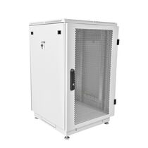 Шкаф напольный телекоммуникационный 19" 18U, Ш600*В960*Г800, передняя дверь - перфорация, серый (ШТК-М-18.6.8-4ААА)
