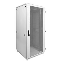 Шкаф напольный телекоммуникационный 19" 42U, Ш600*В2030*Г800, передняя дверь - перфорация, серый (ШТК-М-42.6.8-4ААА)