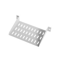 Полка консольная 10" 1U, Ш255*В44*Г147, серая (МС-15-10)