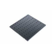 Полка 19" 1U стационарная (Ш496xВ25xГ750мм, нагрузка до 45 кг), черная (СВ-75-9005)