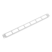 Организатор кабельный 19" 1U, с окнами (без колец), серый (ГКО-О-1)