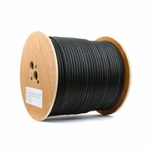 Кабель Cu FTP, Внешний на тросу, 4x2x0.51, бухта 305м., Cat5e, SkyNet (CSP-FTP-4-CU-OUTR)
