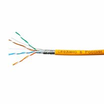 Кабель Cu FTP, Внутренний, 4x2x0.51, бухта 305м., Cat5e, SkyNet (CSP-FTP-LSZH-4-CU)