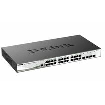 Управляемый коммутатор 28 порта D-Link DGS-1210-28X/ ME (24х1Гбит/ с, 4хSFP+) 2 уровня