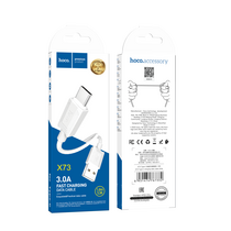 Кабель HOCO USB Type-C X73a (1м. Белый)