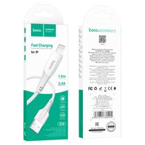 Кабель HOCO Lightning X70i Ferry (1м. Белый)