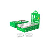 Кабель HOCO MicroUSB X64m Lightweight (1м. Белый) set (40PCS)