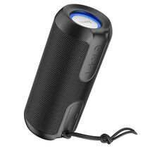 Портативная колонка  HOCO BS48 Artistic 10W, черный, BT, USB, FM приемник, Пластик (6931474762245)