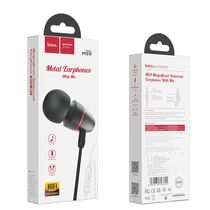 Проводные наушники HOCO M59 Magnificent, jack 3.5 mm. черный (6931474703804)