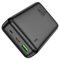 Автономное питание PowerBank HOCO J87A Tacker (10000 mAh, 3.0А, индикатор заряда, черный)