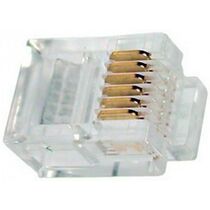 Коннектор RJ-11 6P6C телефонный Suprlan (10-0228) упаковка 100шт