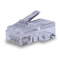 Коннектор RJ-45 Cat5e неэкранированный с хедером Suprlan (10-0226) упаковка 25 шт