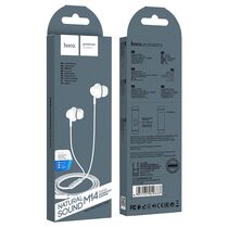 Проводная гарнитура HOCO M14, внутриканальные, jack 3.5 mm. белый (M14_White)