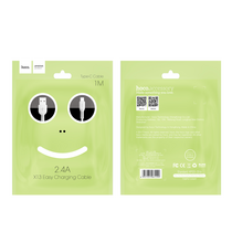 Кабель USB HOCO X13a Easy charged (Type-C, 1м, пластик, Белый)