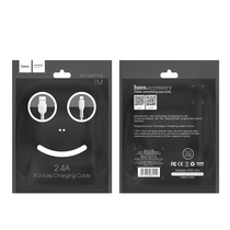 Кабель USB HOCO X13i Easy charged (Lightning, 1м, пластик, Белый)