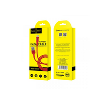 Кабель USB HOCO X26i Xpress (Lightning, 1м, плетеный, Красный)