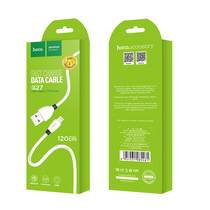 Кабель USB HOCO X27i Excellent (Lightning, 1.2м, пластик, Белый)