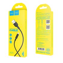 Кабель HOCO Lightning X25i Soarer (1м. USB 2.0. Черный)