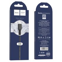 Кабель HOCO Lightning X20i Flash (2м. USB 2.0. Черный)