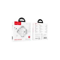 Проводные наушники HOCO M1 Max crystal earphones, внутриканальные, Type-C. белый (M1_Max_Сry_white)