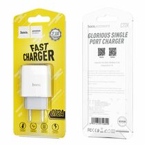 Сетевое зарядное устройство HOCO C72A Glorious (2xUSB, 2.1A+Белый)