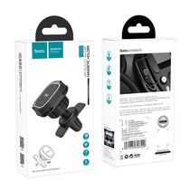 Автодержатель HOCO CA52 Intelligent air outlet,black＆gray