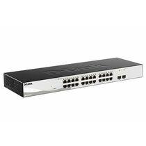 Управляемый коммутатор 26 портов D-Link DGS-1210-26 (24х1Гбит/ с, 2хSFP) 2 уровня