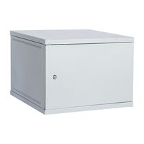 Шкаф настенный телекоммуникационный 19" 15U, Ш600*В730*Г600, передняя дверь стекло, металл (05-0107)