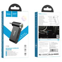 Беспроводной приемник HOCO E58 Magic черный, BT, miniJack 3.5, (6931474748768)