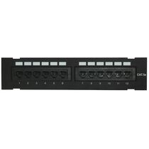Патч-панель 10" настенная, 12 портов, категория 5e, неэкранированная (10-0407)