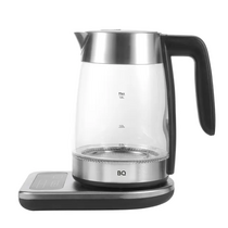 Чайник электрический BQ KT1736G серебристый (2200 Вт, объем - 1.8 л, корпус: стеклянный)