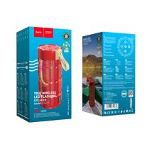 Портативная колонка  HOCO HC7 Pleasant sports 10W, красный, BT, FM приемник, Пластик (6931474749758)