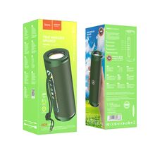 Портативная колонка  HOCO HC9 Dazzling pulse 10W, зеленый, BT, FM приемник, Пластик (6931474757838)
