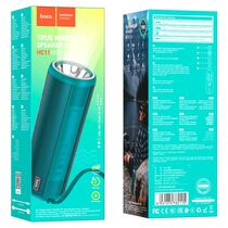 Портативная колонка  HOCO HC11 Bora sports 10W, голубой, BT, miniJack 3.5, USB, FM приемник, Пластик (6931474762115)