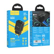 Сетевое зарядное устройство HOCO N26 Maxim (1xUSB, Черный)