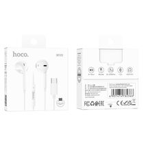 Проводные наушники HOCO M101 Pro Crystal, Type-C, микрофон, внутриканальные, черный (6931474782397)
