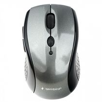Мышь Gembird MUSW-430 оптическая, беспроводная, USB, офисная, серый (MUSW-430)