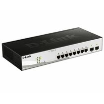 Управляемый коммутатор 10 портов D-Link DGS-1210-10 (8х1Гбит/ с, 2хSFP) 2 уровня
